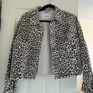 Pistola Cheetah Print Jacket. Size S. Worn once